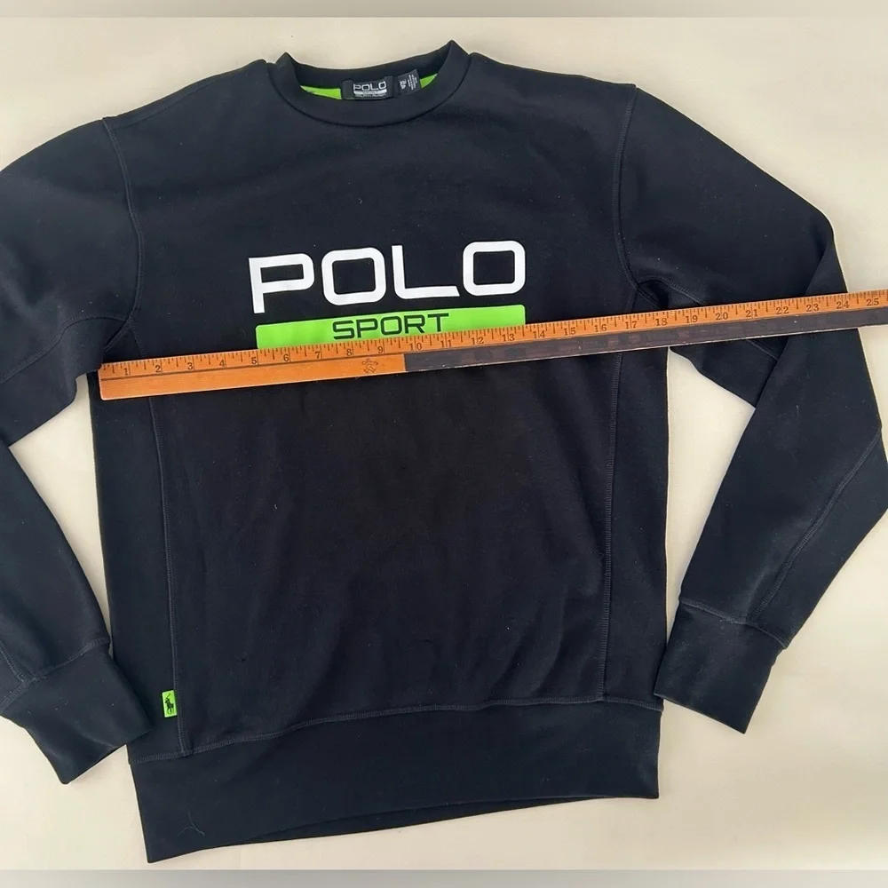 Polo by Ralph Lauren Men's Black Crewneck Sweatshirt with size XS